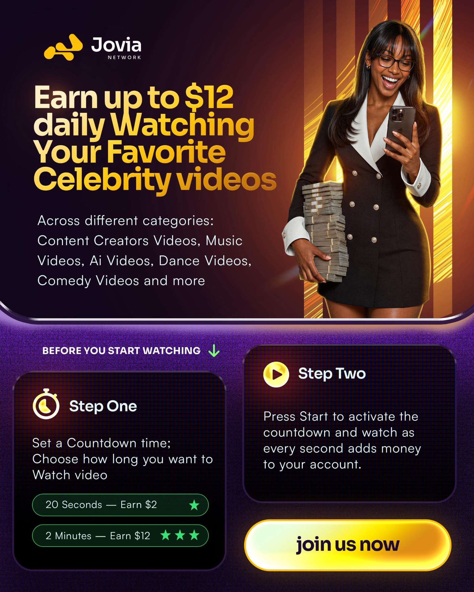 Celebrity videos